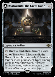 Matzalantli, the Great Door // The Core [The Lost Caverns of Ixalan]