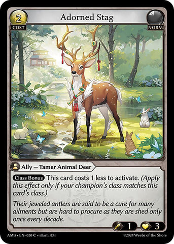 Adorned Stag (030) [Mortal Ambition]