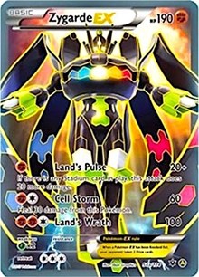 Zygarde EX (54a/124) (Alternate Art Promo) [XY: Fates Collide]