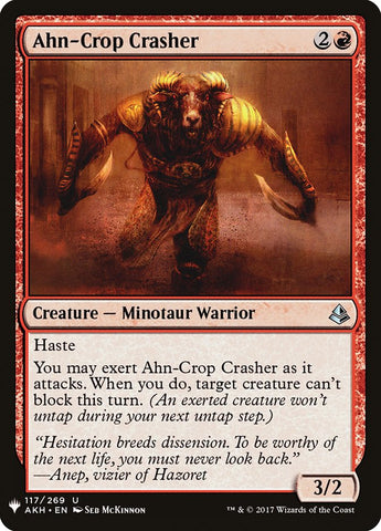 Ahn-Crop Crasher [Mystery Booster]