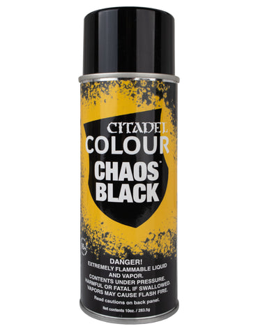 Citadel Colour Chaos Black Primer Rattlecan