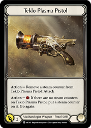 Azalea // Teklo Plasma Pistol [U-ARC039 // U-ARC003] (Arcane Rising Unlimited)  Unlimited Normal