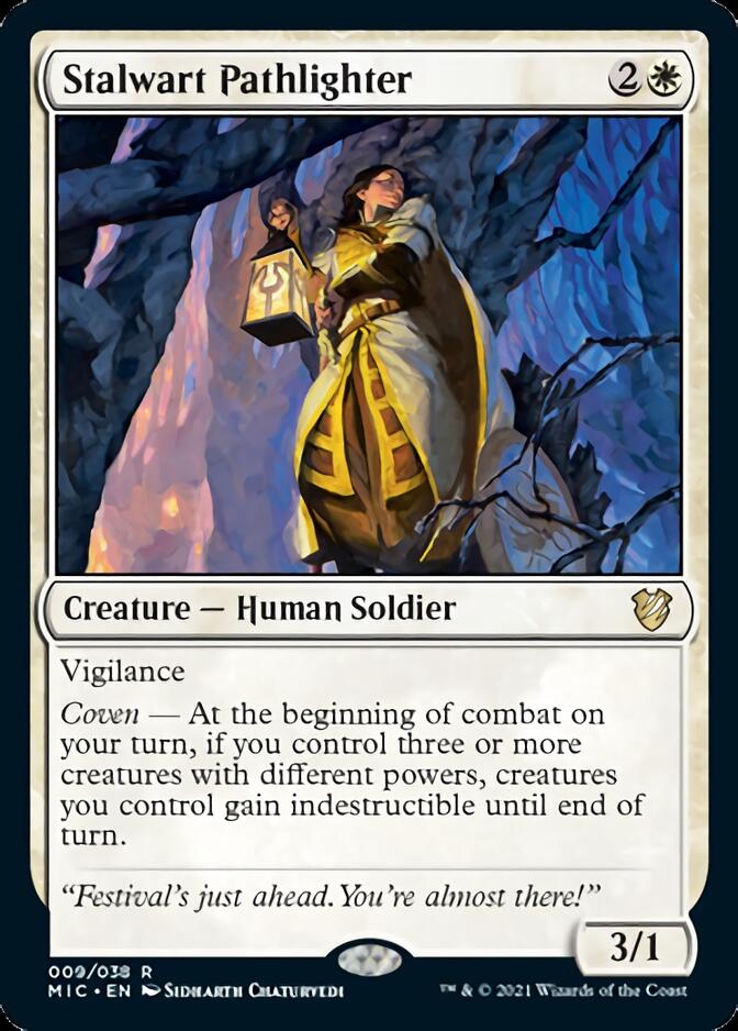 Stalwart Pathlighter [Innistrad: Midnight Hunt Commander]