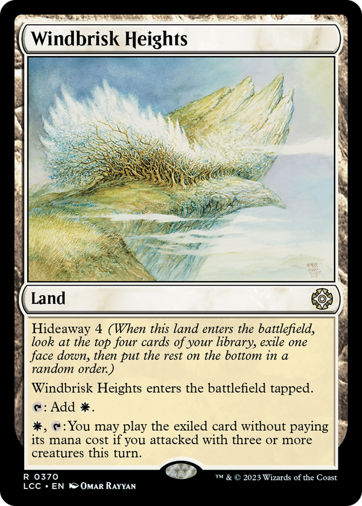 Windbrisk Heights [The Lost Caverns of Ixalan Commander]