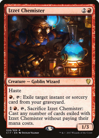 Izzet Chemister [Commander 2017]