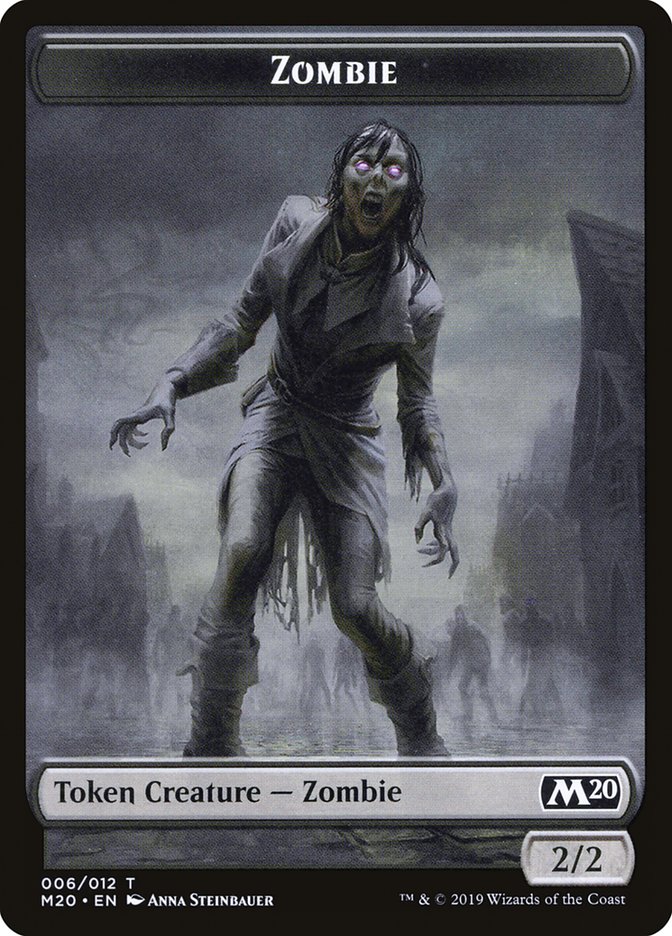 Zombie Token [Core Set 2020 Tokens]