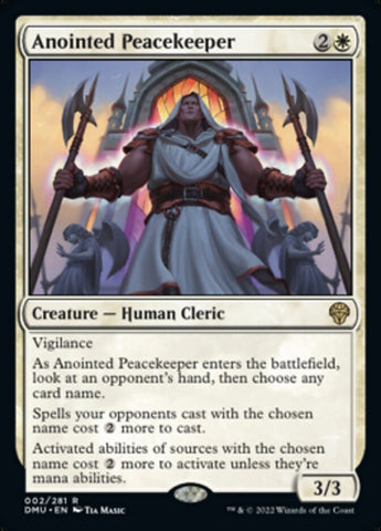 Anointed Peacekeeper [Dominaria United]