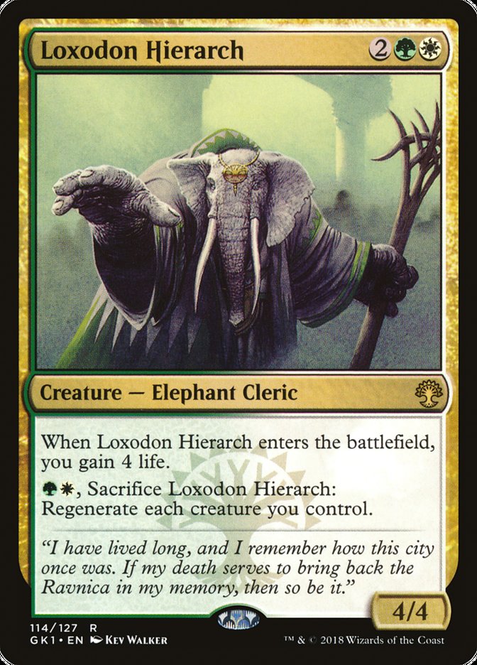 Loxodon Hierarch [Guilds of Ravnica Guild Kit]