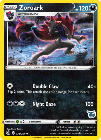 Zoroark (171/264) (Eevee Deck) [Battle Academy 2022]