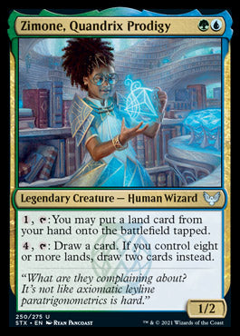 Zimone, Quandrix Prodigy [Strixhaven: School of Mages]