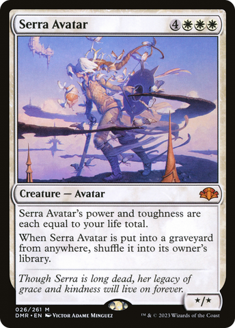 Serra Avatar [Dominaria Remastered]